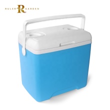 Customized LOGO Camping Portable Cooler Boxes Ice Cube Cooler Box