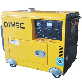Home Use Portable Silent 5kW Diesel Generator PME6700SE
