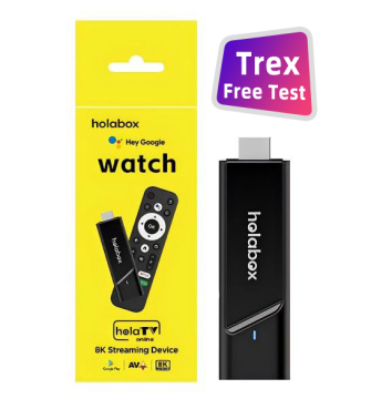 Android 14 Dual BT5 2GB 16GB Voice Remote Control IPTV Streaming Device