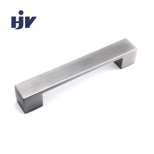 Aluminum cupboard handles 5 inch Black
