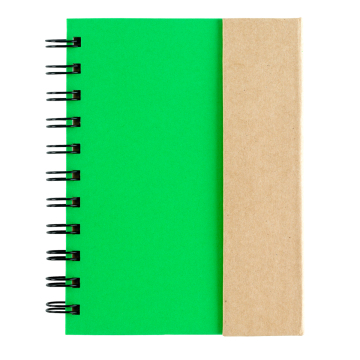 SPIRAL NOTEBOOK WITH MAGNETIC CLOSURE