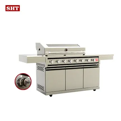 Wholesale Stainless Steel Natural Gas Outdoor BBQ Grill