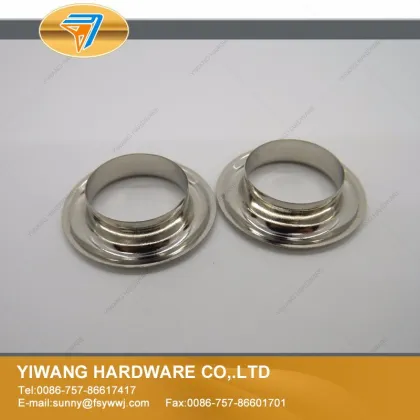 all kinds of different size garment eyelets and grommets