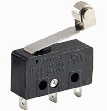 On-off Micro Switch with sensitive limit lever for Juicer,coffee maker,humidifier,power tool ,household appliances, China.