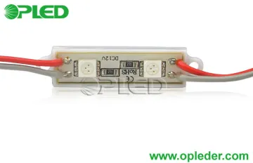 High Brightness 5050 Smd Led Module ,  0.48w 12v 2 Led Module