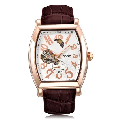 casual rose gold sports flying tourbillon men s watch