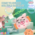 KidSmania draggle drôle et rigle Bubble Pig Bubble Wand