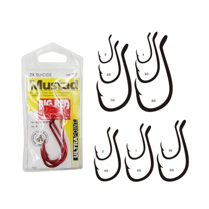 MUSTAD Hooks for Sea Fishing - 92554npnr #5packs/Lot Jig Big Fish Hook