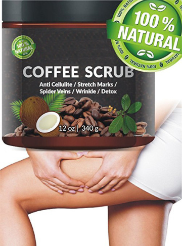 Body scrub coffee coconut oil body scrub
