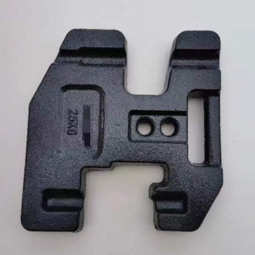 Cast iron counterweights for tractors