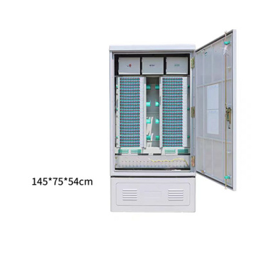 Four-network integration fiber optic cable transfer box