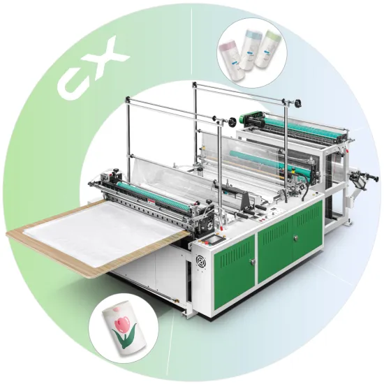 Popular CX-1200 Single Layer Non-Stretch Bag Making Machine for T-Shirt Bags in Russia