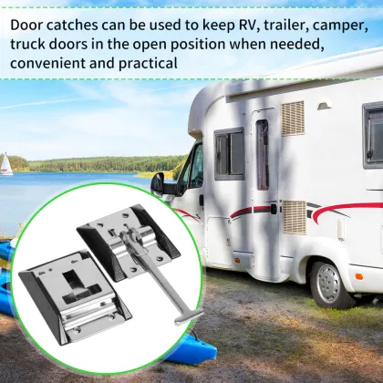 304 Stainless Steel T-Style RV Door Holder for Truck Body Parts
