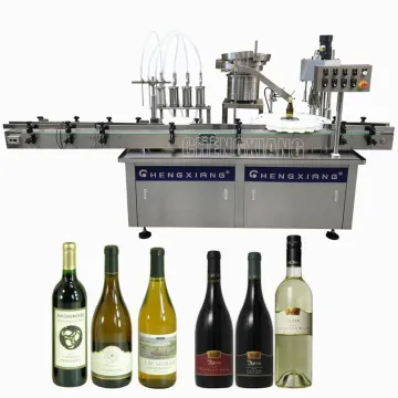 Alcohol Filling Machine for Vodka, Whisky, Sparkling Grape Wine, and Liquor Bottling Production Line with Glass Bottles