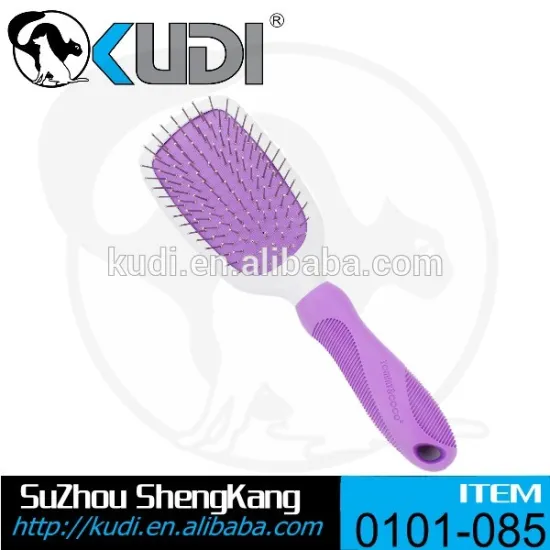 Healthy and comfortable plastic pet slicker comb