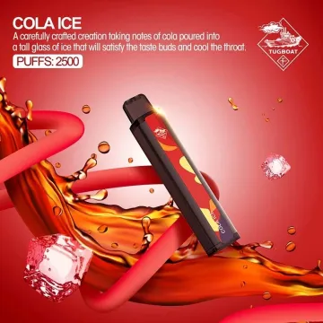 Hot Selling Tugboat XXL Disposable Vape 2500 puffs