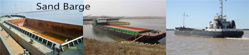 Customized barges sand boat