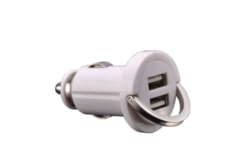 Led Light Ca5521, 2.1a Mini Usb Car Chargers, Car Cigar Lighter Sockets With Low Noise