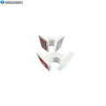 5.38-8.17GHz Waveguide Bend Pressure Window
