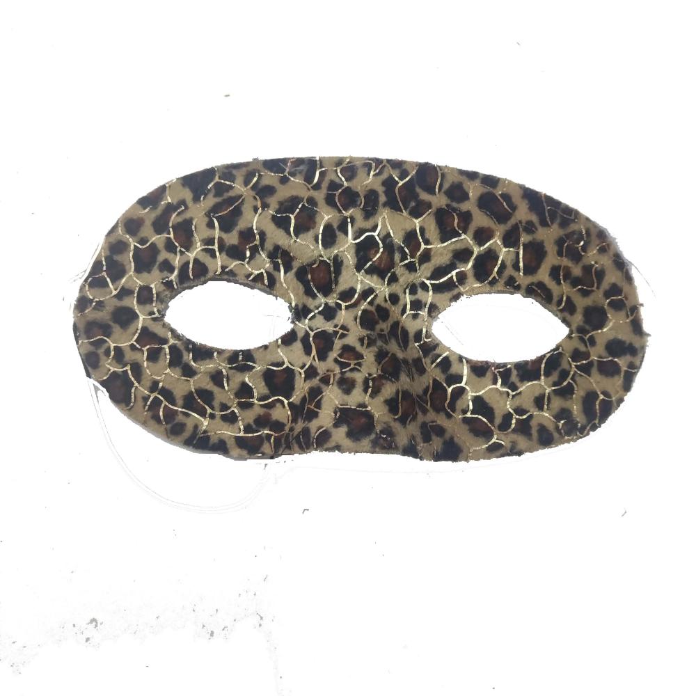 Máscara de leopardo de media cara de venta caliente