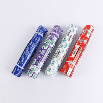 8" x 7/16" Branded Waterproof Paper/Plastic Vegetable Binding Wired Twist Ties