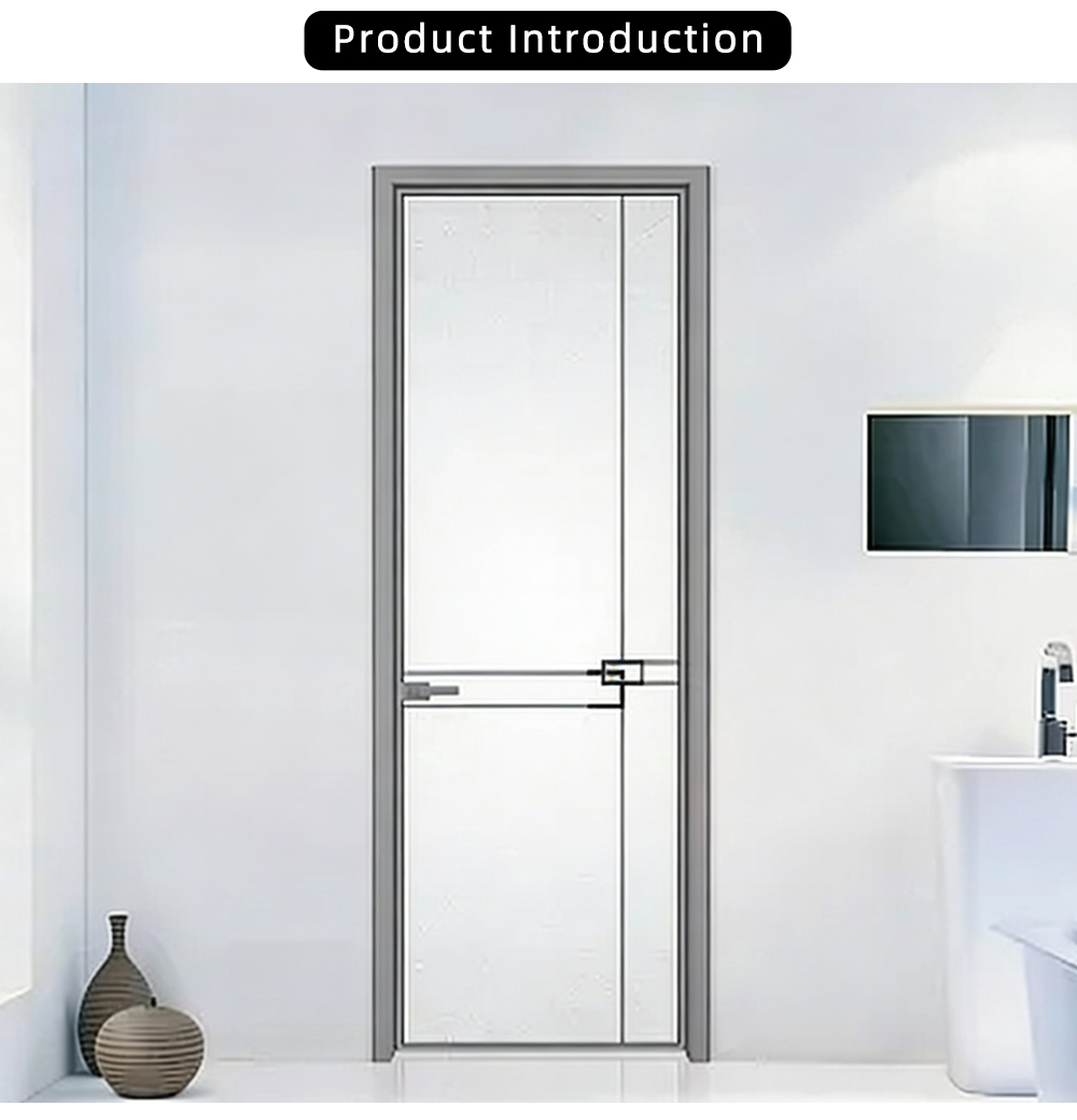 Thin Frame Light Gray Door YJ-P066X