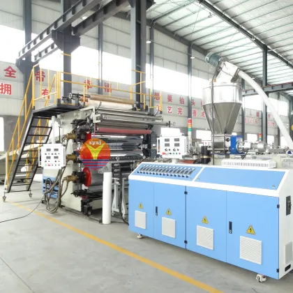 PVC Marble Sheet Making Extruder Machine for WPC Artificial Marble Board Production