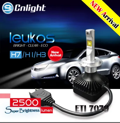 Original CNLIGHT ALL NEW design super cool H7 car led lighting