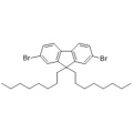 9,9-dioctil-2,7-dibromofluoreno CAS 198964-46-4