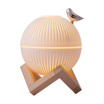 330ml Remote Control Wood Aroma Diffuser Humidifier