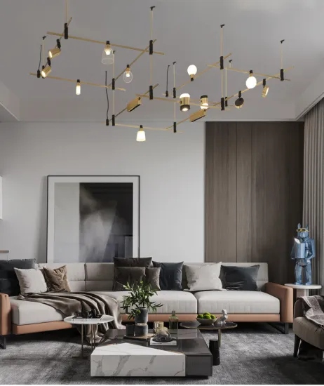 Nordic Postmodern Minimalist Glass LED Pendant Lamp for Dining Room