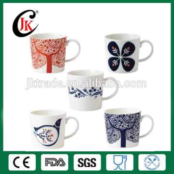 Großhandel Werbeförderung Neues Design Neues Knochen Custom Creative Ceramic Printed Tea Tasse