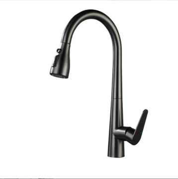 Net Red Small Waist Three-Function Pull-Type Water Dragon Kitchen Sink Faucet