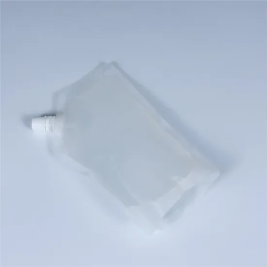 Fruit Juice Sachet With Tear Notch Side Seal