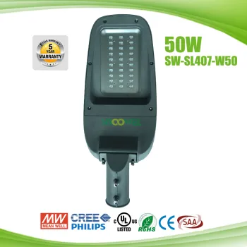 Outdoor 50w led lights street lamp parking lot with high quality
