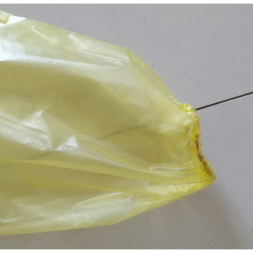 Yellow Disposable Plastic Gowns With FDA Certificate