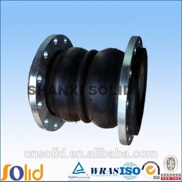 DIN Flanged galvanized rubber expansion joint