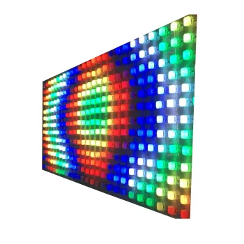 RGB Colorful DMX 512 SD Card Controlled Square LED Pixel Light