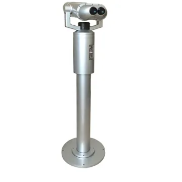 Coin-Operated Tourist Tower Binoculars for Customized Outdoor High Definition Long Distance Stationary Use