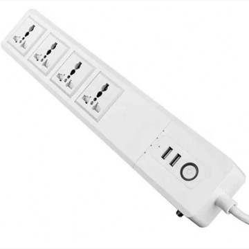 WiFi Smart Surge Protector with Two USB Ports - Tuya Supported