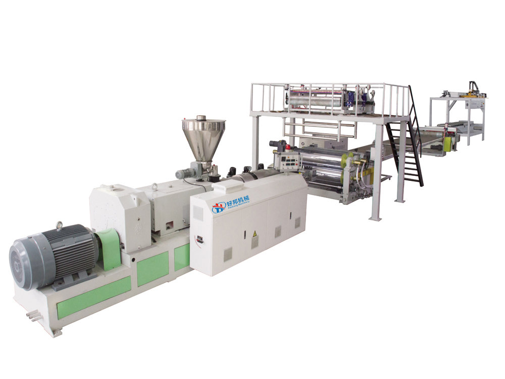 SPC LVT Flooring Tile Production Extrusion Line