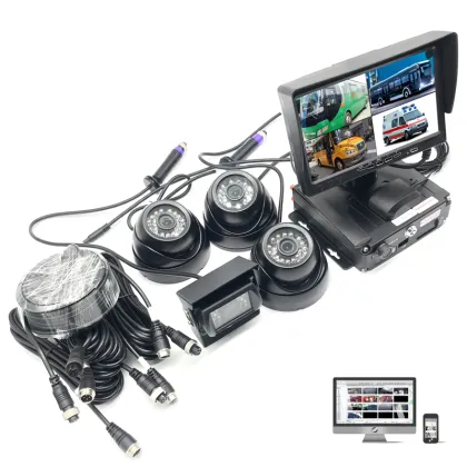 4Channel 1080P AHD MDVR with Sony Chip for School Buses