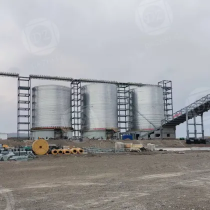 Building materials silo steel plate warehouse