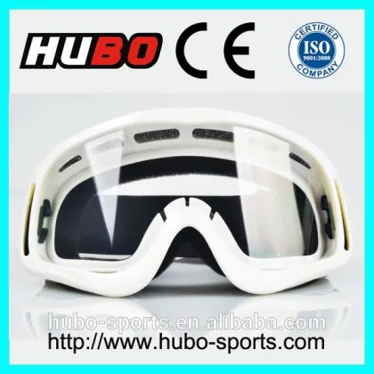 Fashion white MX sports new designer custom brand motorcycle racing goggles
