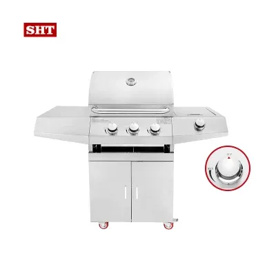 Easy Outdoor Kitchen Gas Grill Indoor Barbecue Grill Charcoal Gas BBQ Grill