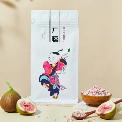 100g Natural Freeze-Dried Figs: Perfect for Bubble Tea Toppings and Dessert Decorations