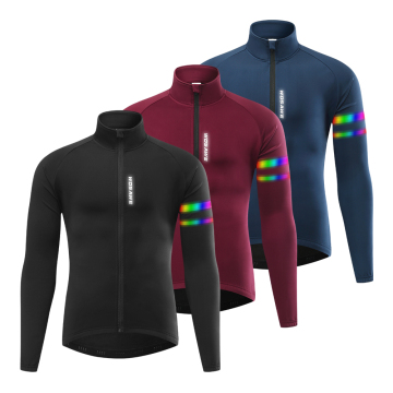 WOSAWE Winter Men Cycling Jacket: Waterproof, Windproof, Thermal Fleece for Biking and Snowboarding