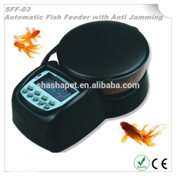 automatic pond fish food feeder