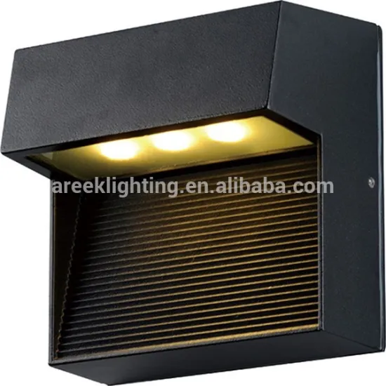 Die-cast aluminum cast housing COB 6W IP54 LED Wall Light