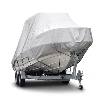 Outdoor Waterproof Black UV Proof Oxford Cloth Boat Cover
